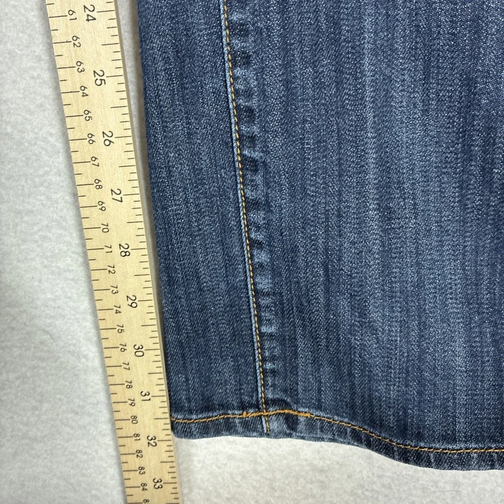 Lucky Brand Men's 410 Athletic Fit Blue Denim Jeans Size 36x32 Whiskering Fade